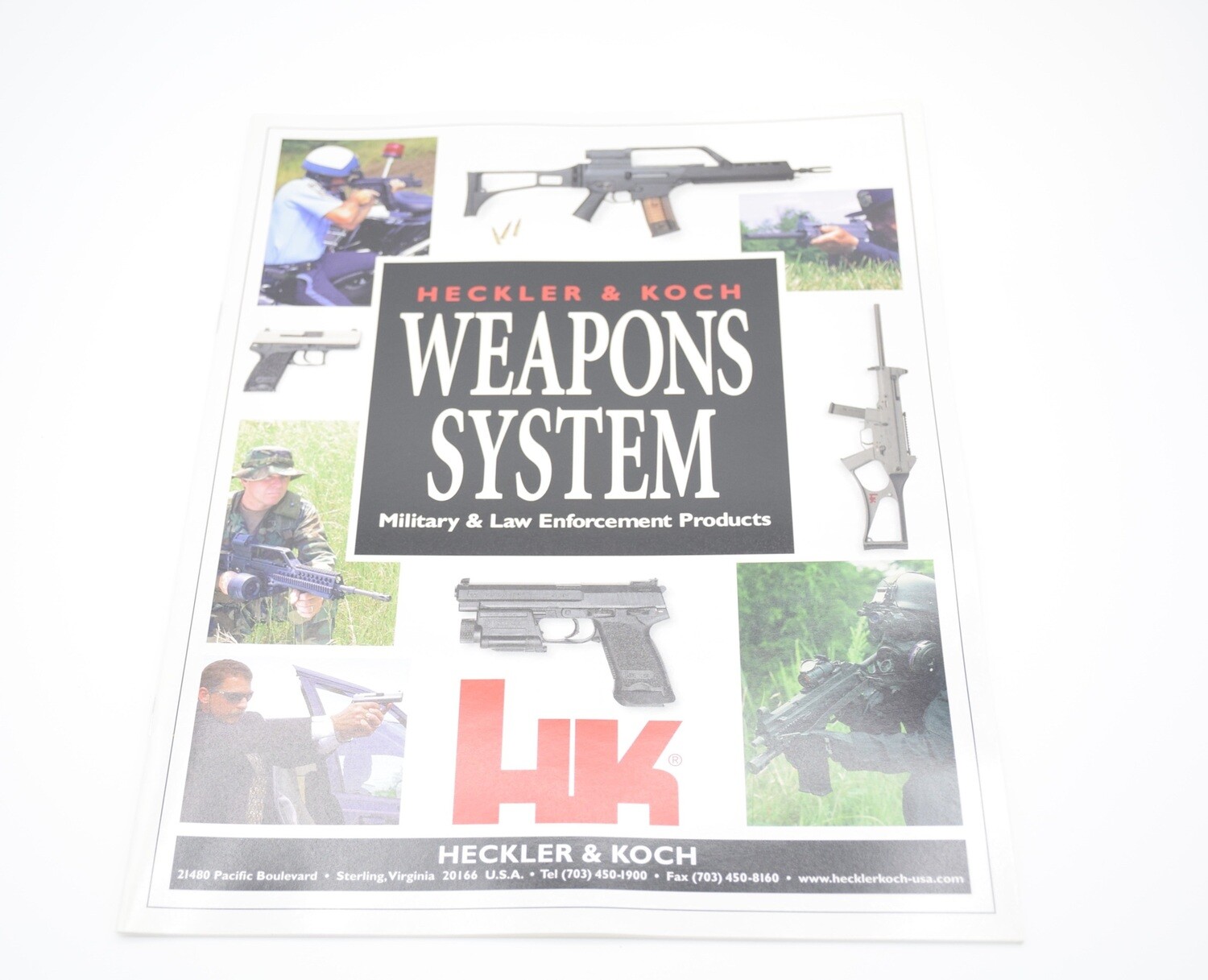 HECKLER & KOCH HK WEAPONS SYSTEMS MILITARY/LAW ENFORCEMENT CATALOG/MANUAL