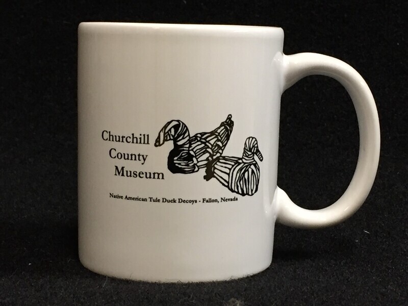 Mug, White Ceramic Duck Decoys