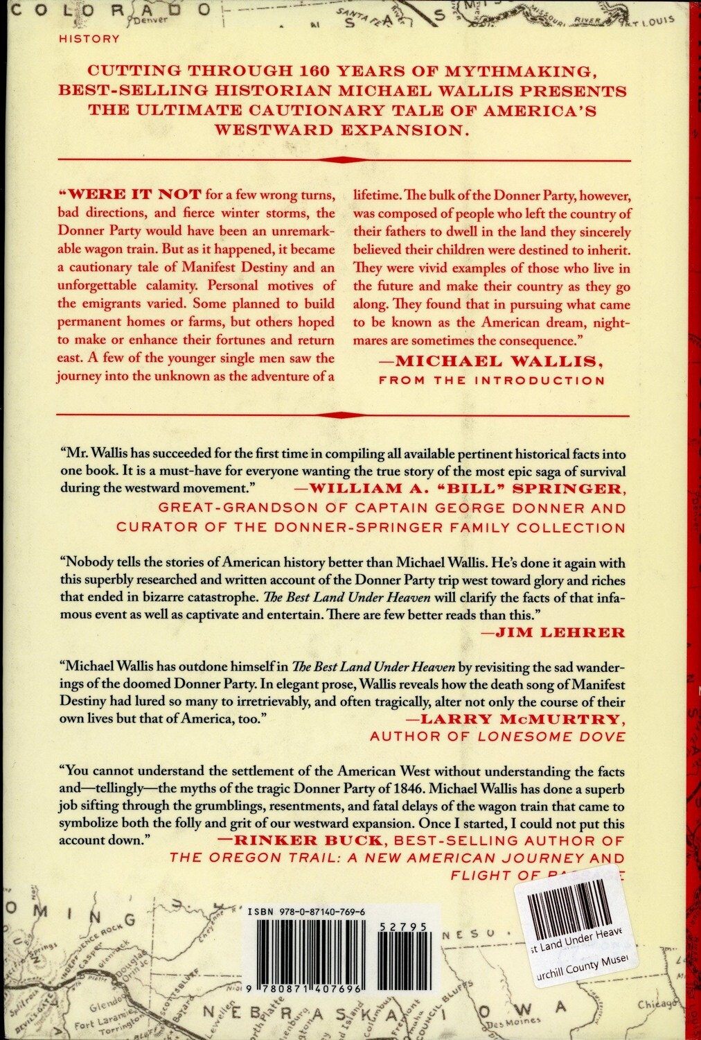 The Best Land Under Heaven the Donner Party in the Age of Manifest