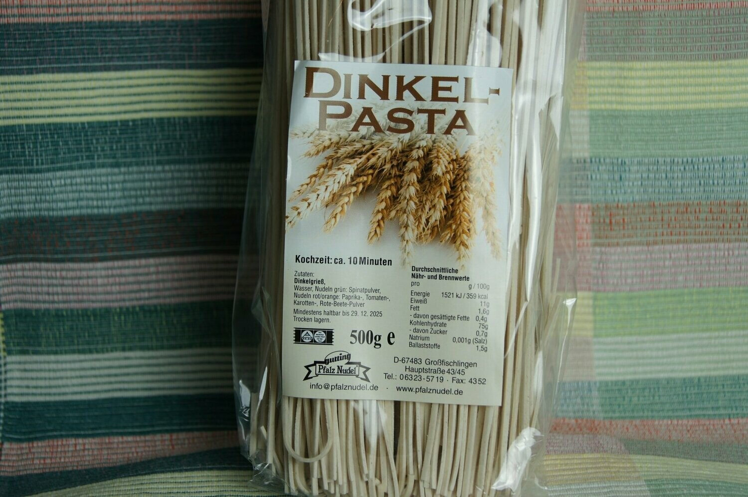 Dinkel Pasta "Spaghetti"