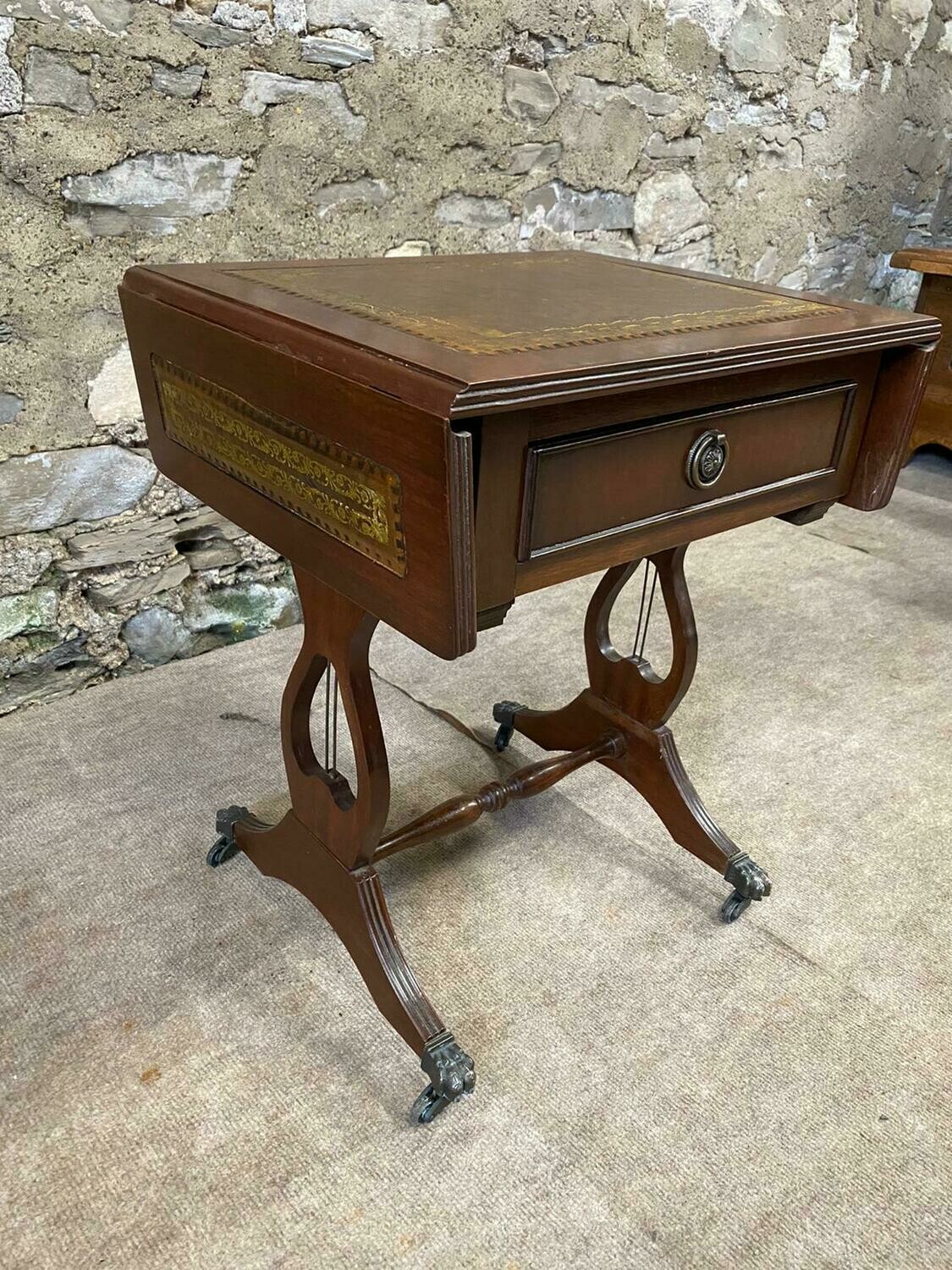 Vintage Folding Side Table