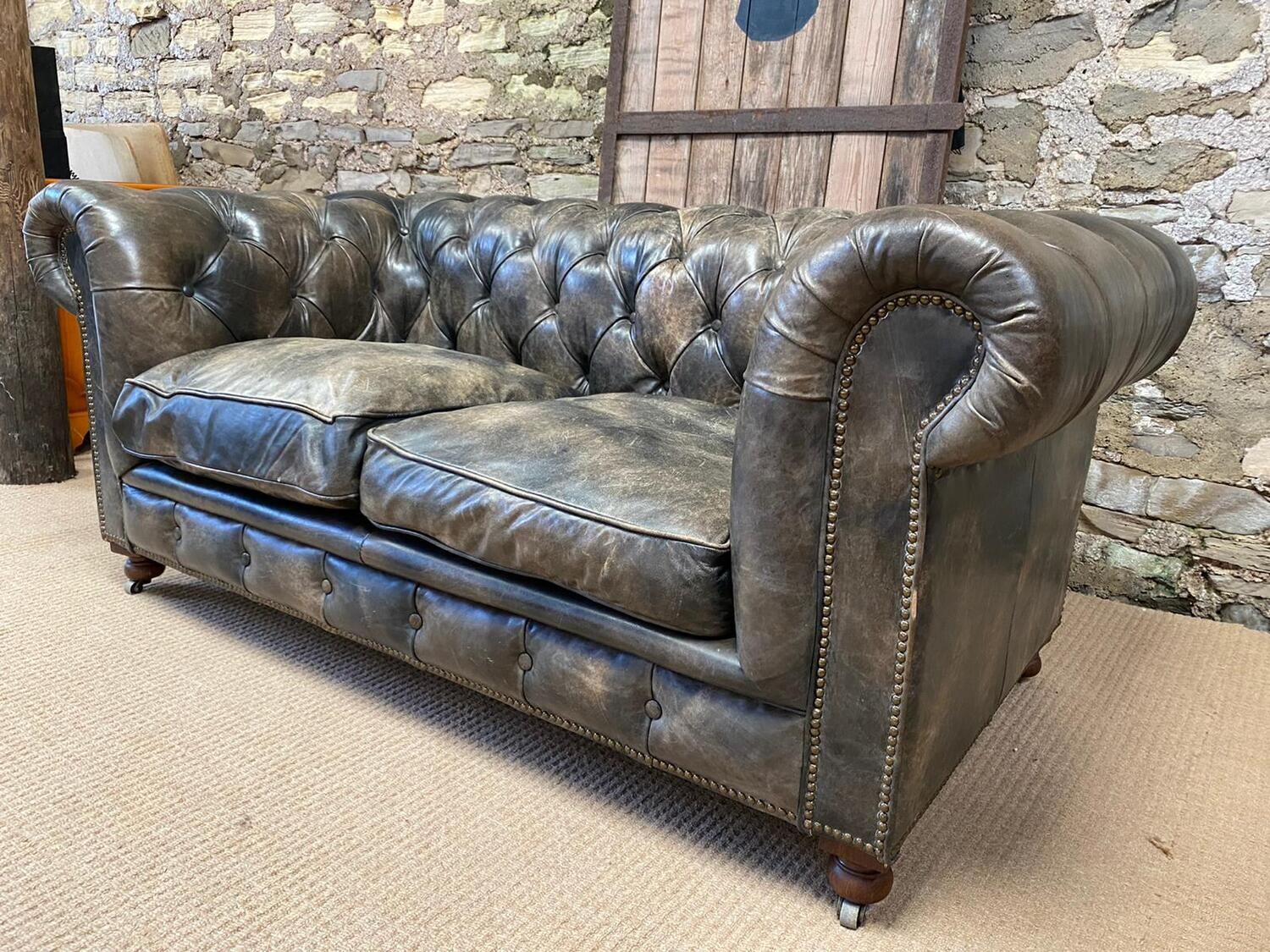 Barker & Stonehouse 2 seater Chesterfield Sofa Settee