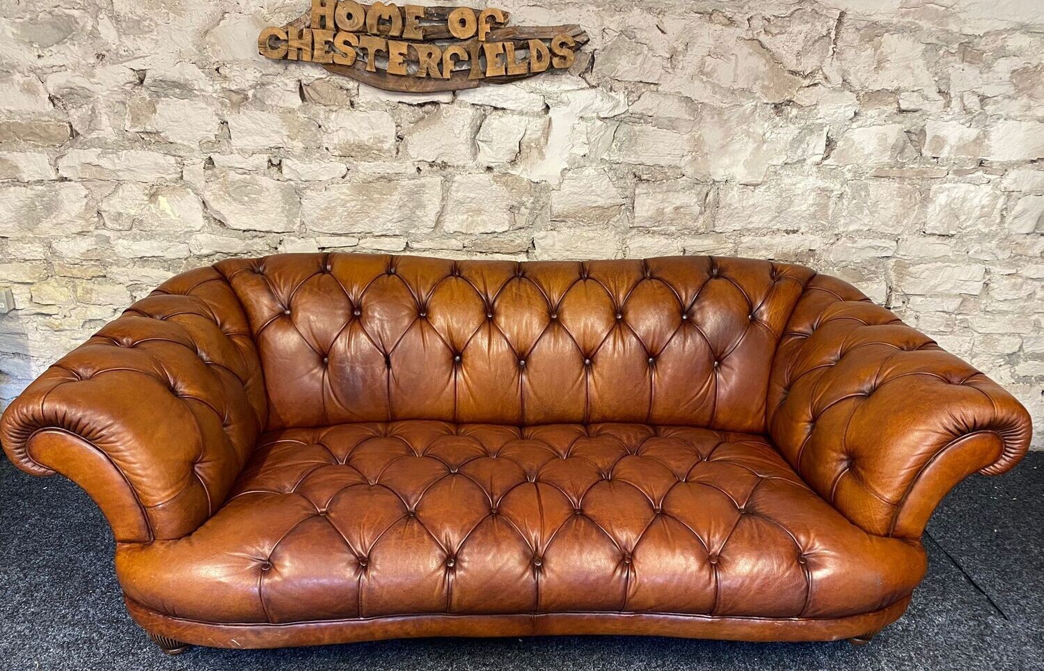 TETRAD OSKAR CHESTERFIELD 3/4 seater Sofa