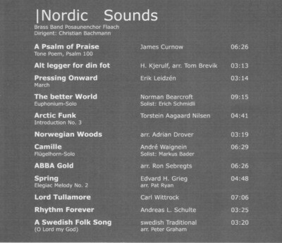 CD Nordic Sounds (Live Aufnahme)