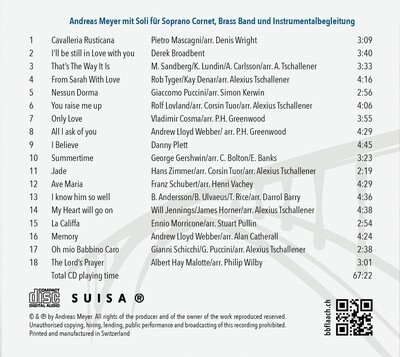 CD Soprano Lifetime