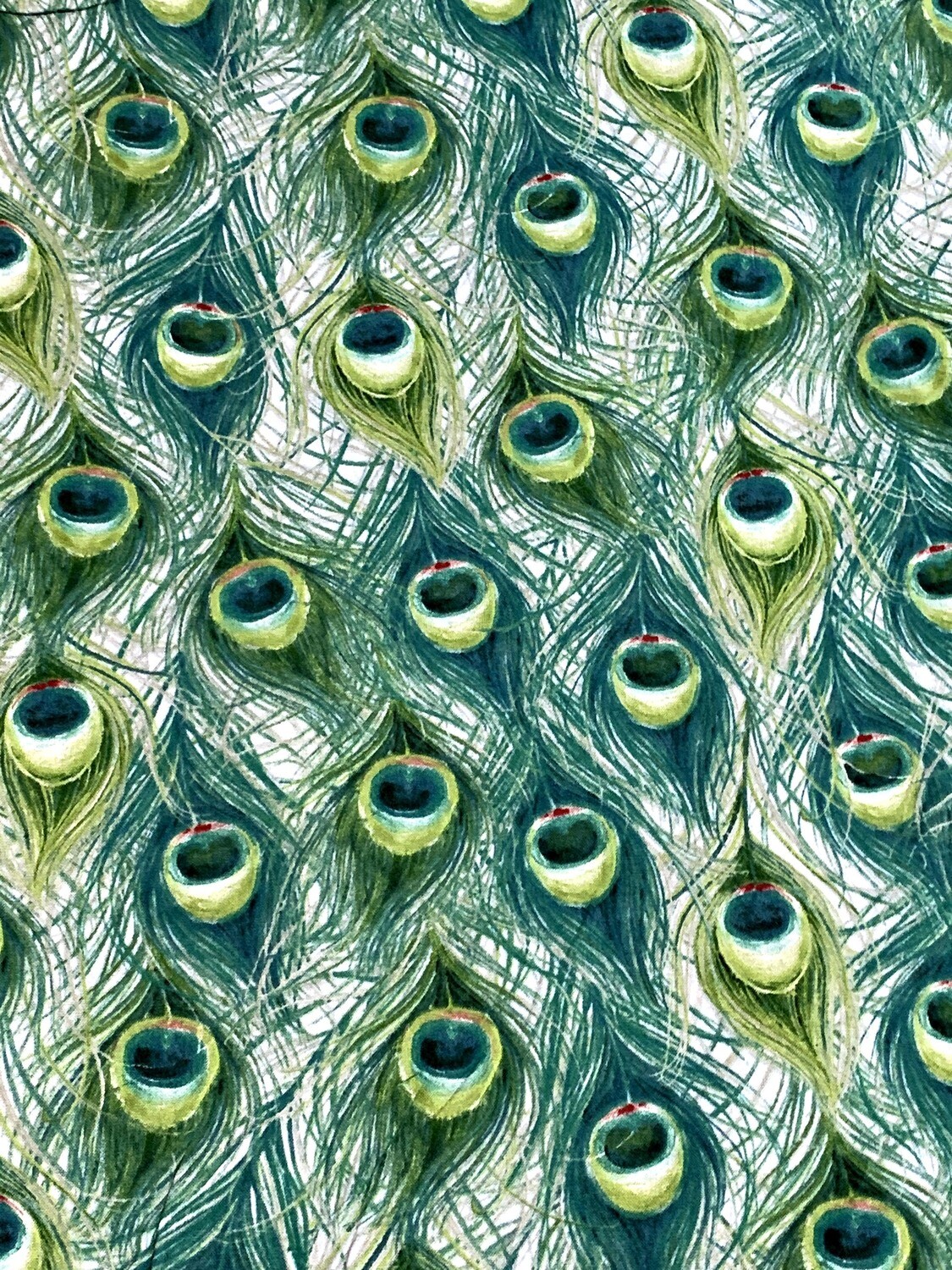 Peacock Quilting Cotton 112cm wide