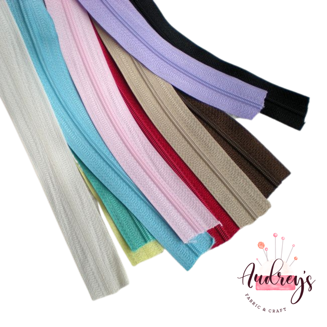 10 Colours Continuous Zipper Tape, 3 Nylon