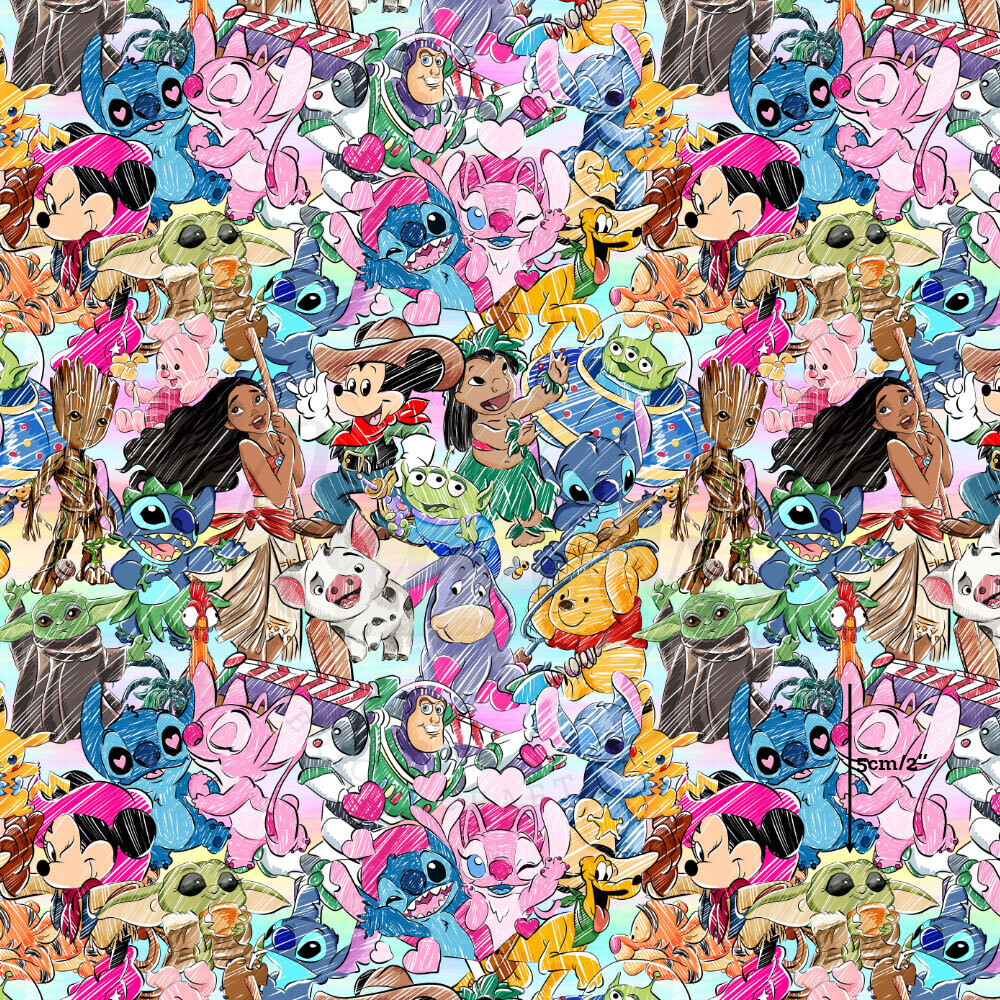 Favourites PREORDER Custom DigitalPrint Cotton Woven 145cm wide