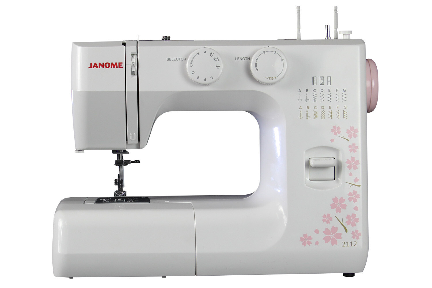 Janome 2112 Cherry Blossom Shop Vacuums and Sewing Machines Al's