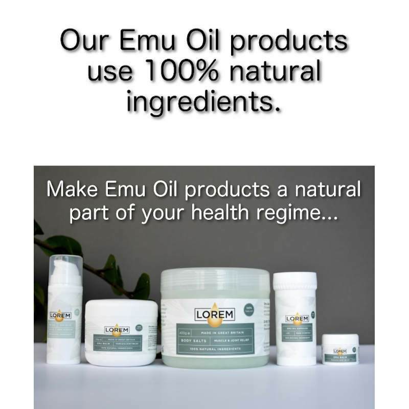 Emu Oil Capsules 100 Natural Pain Relief Buy Today