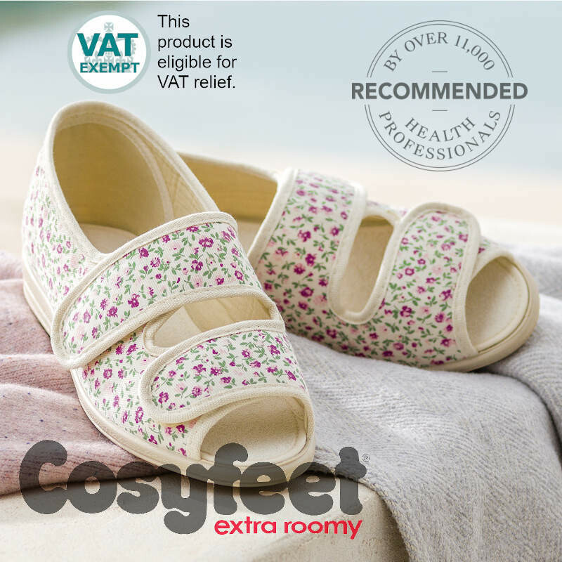 Cosyfeet Milly Ladies House Shoe/Slippers in Stock