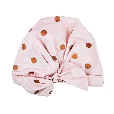 Shower Cap - Blush Dot