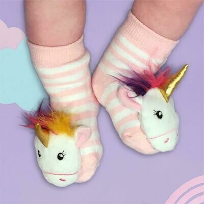 Unicorn Rattle Socks