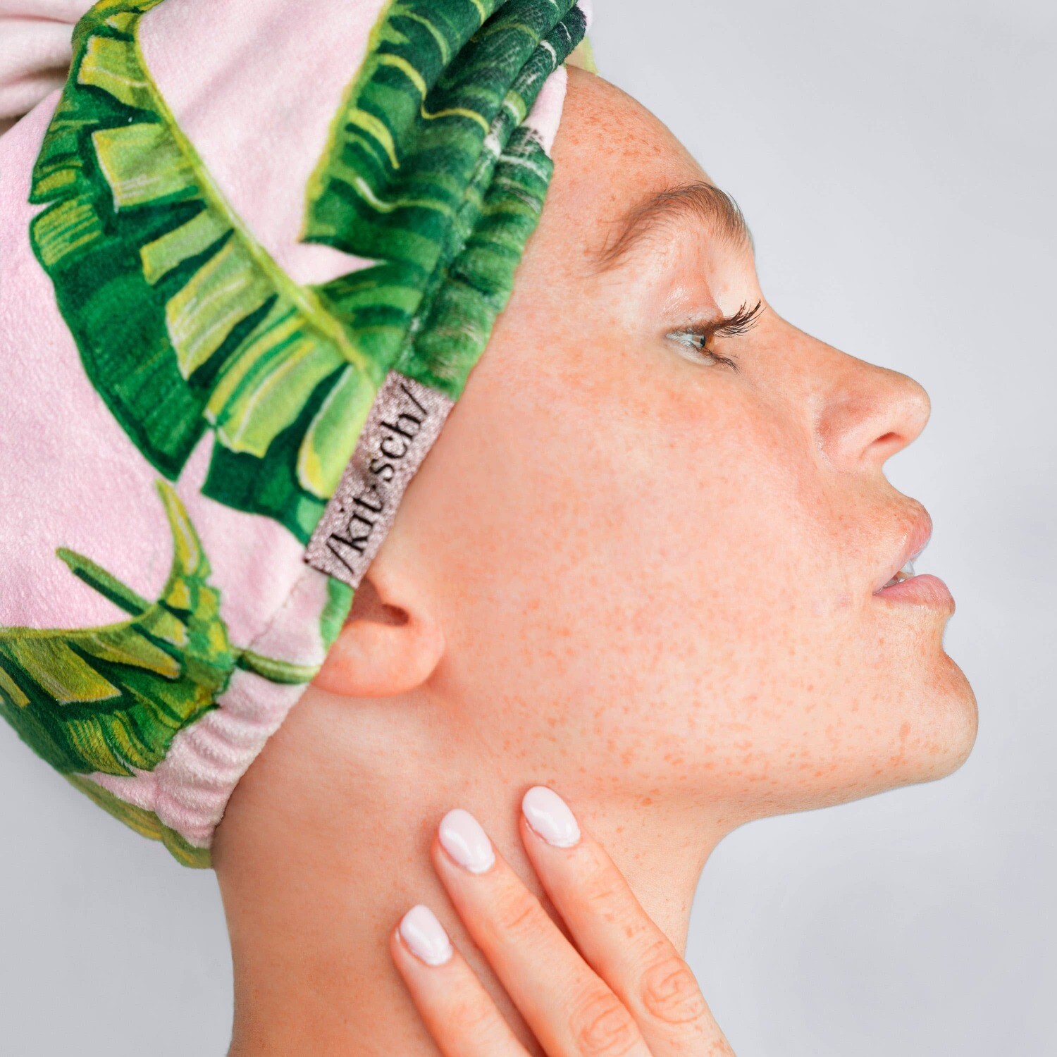 Microfiber Hair Towel- Palm