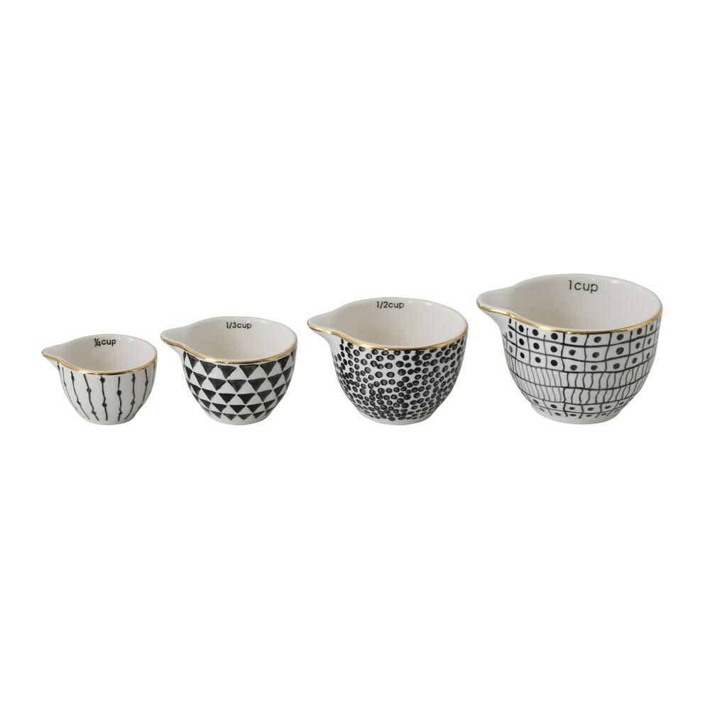 Measuring Cups- Bk/Gd