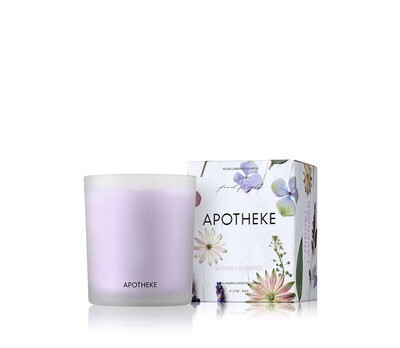 Hinoki Lavender Candle- Flowers