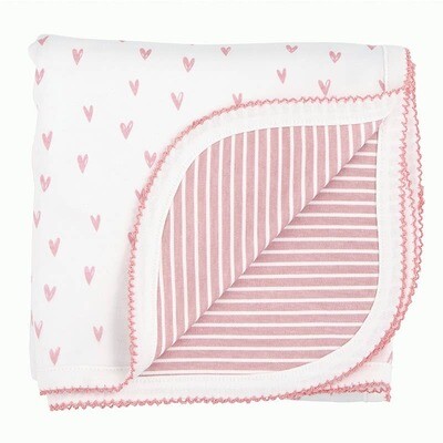 Baby Blanket- Pink Heart