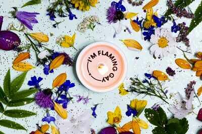 Secret Message Candle- Gay