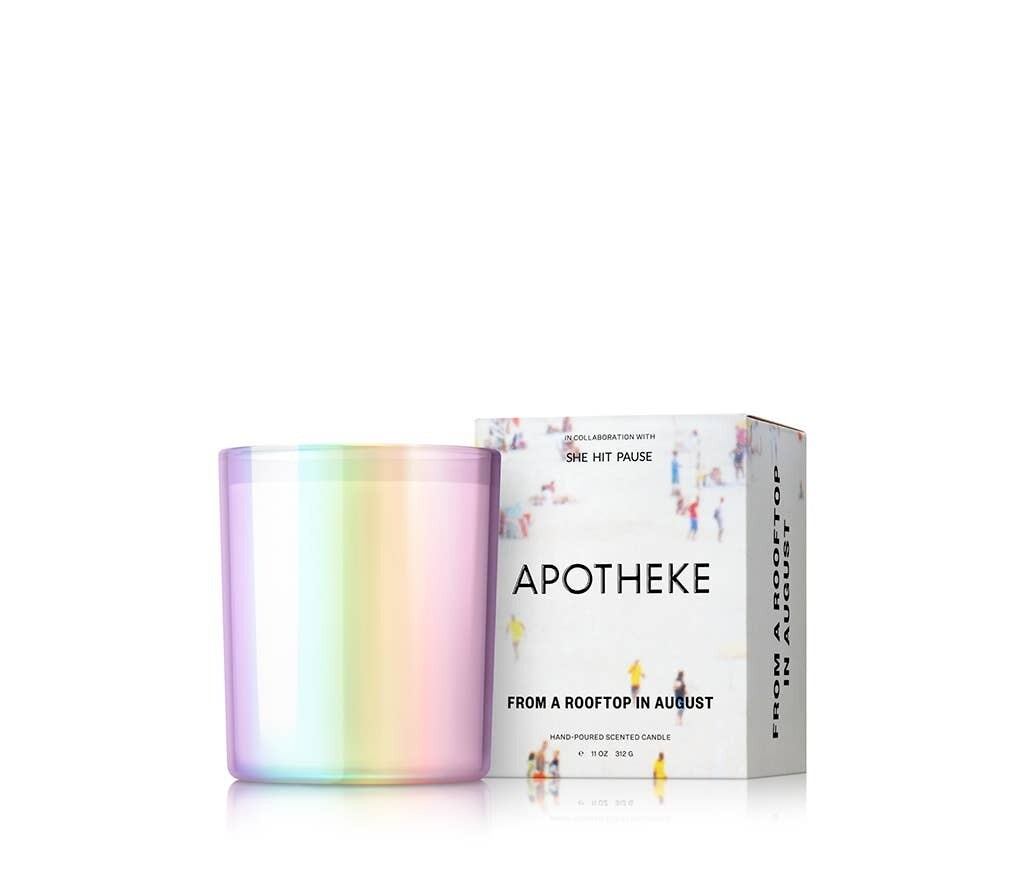 Rooftop in August Candle
