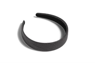 Croc Headband- Black