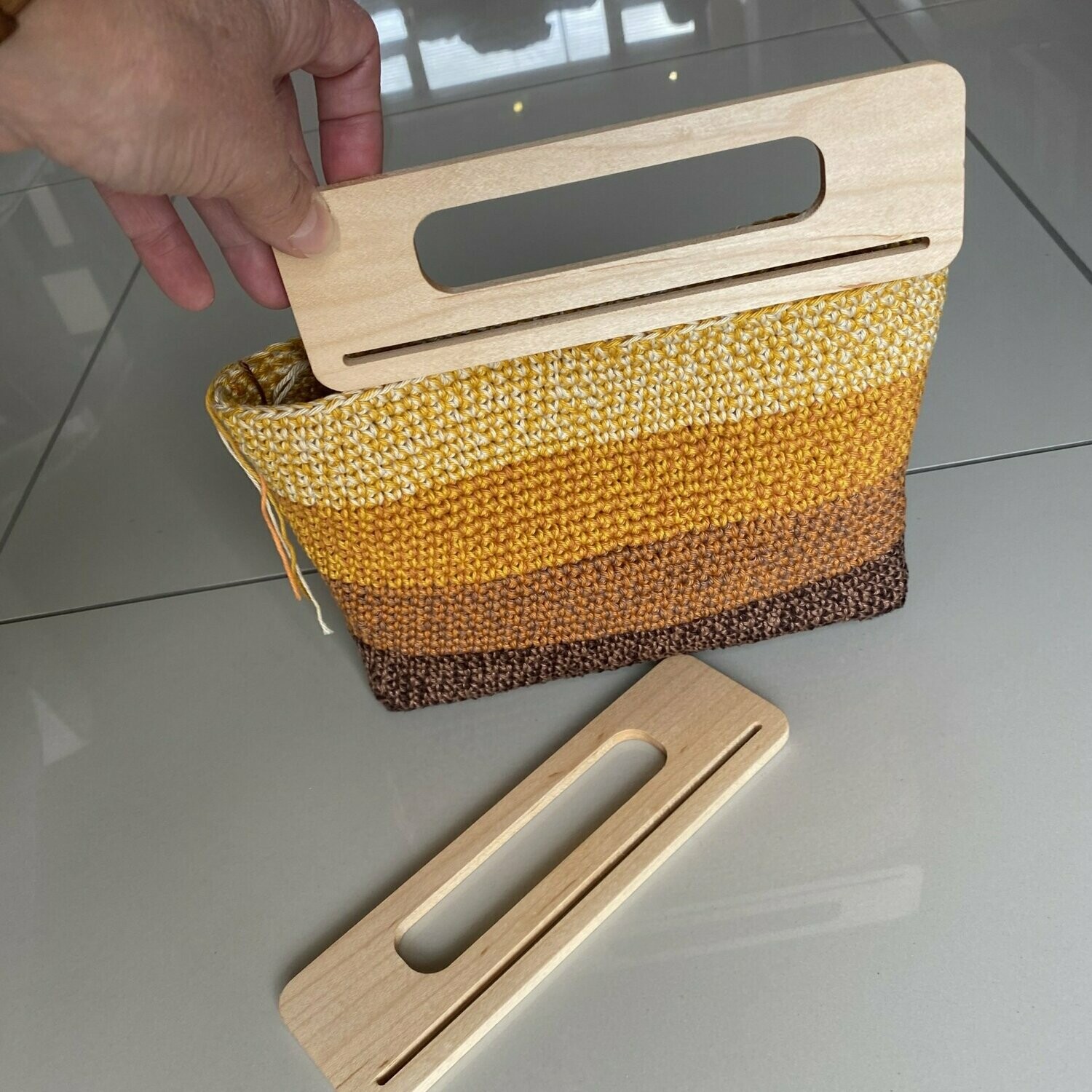 Rectangle Wooden Handles