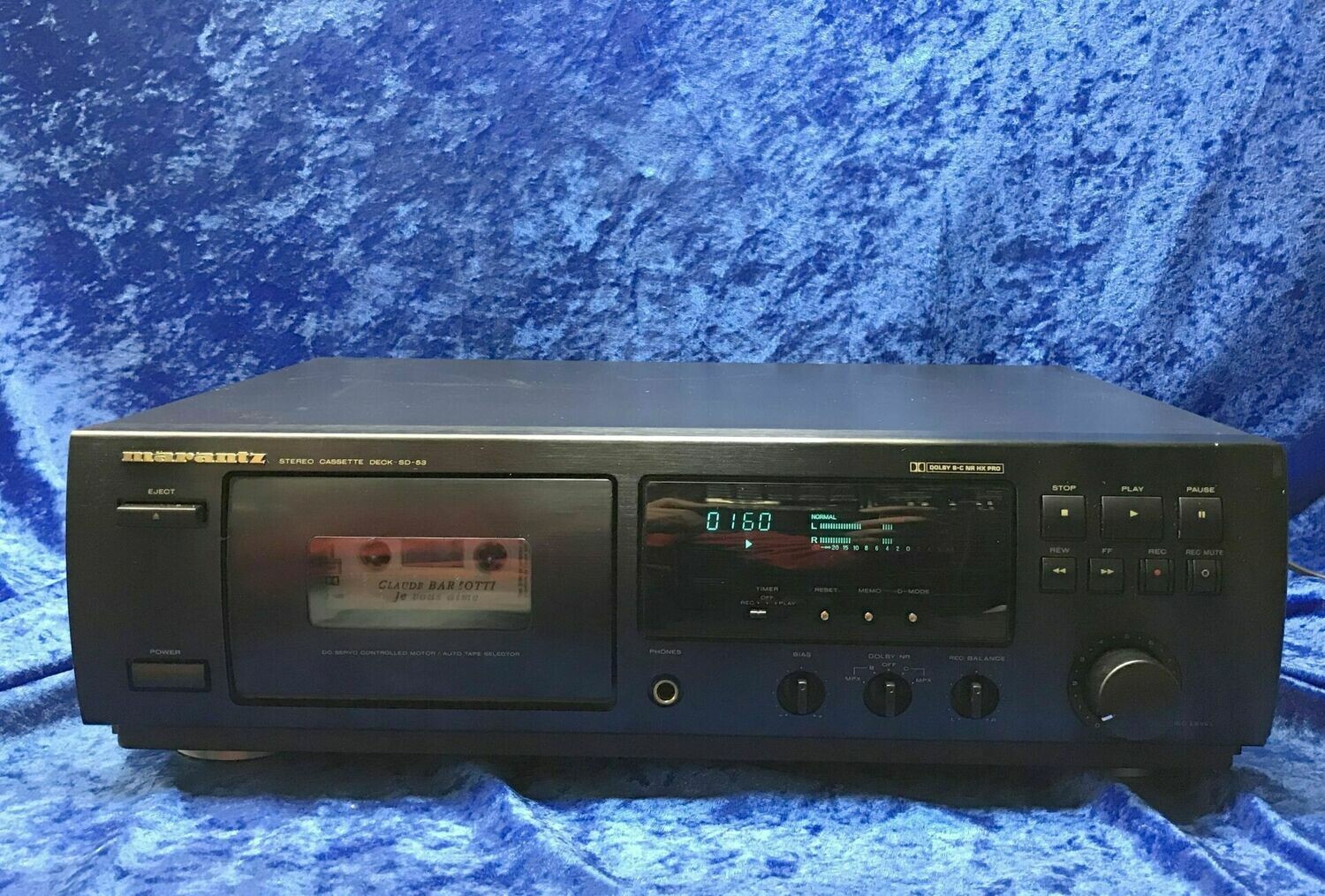 Vintage Marantz 5010 Stereo Cassette Deck - FACEPLATE
