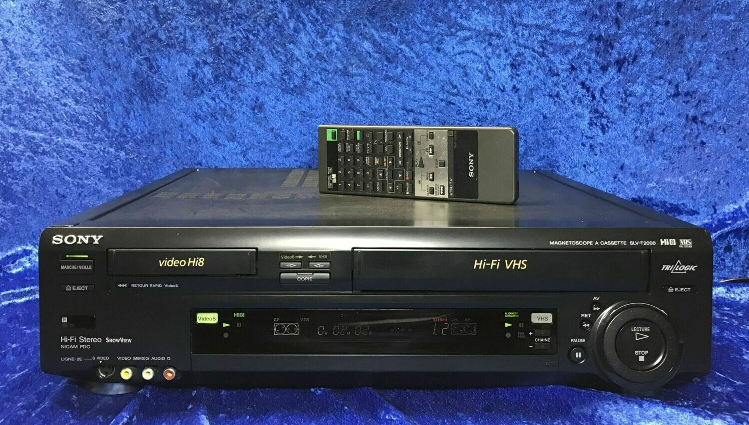 Combiné SONY HI8 / VHS SLVT2000