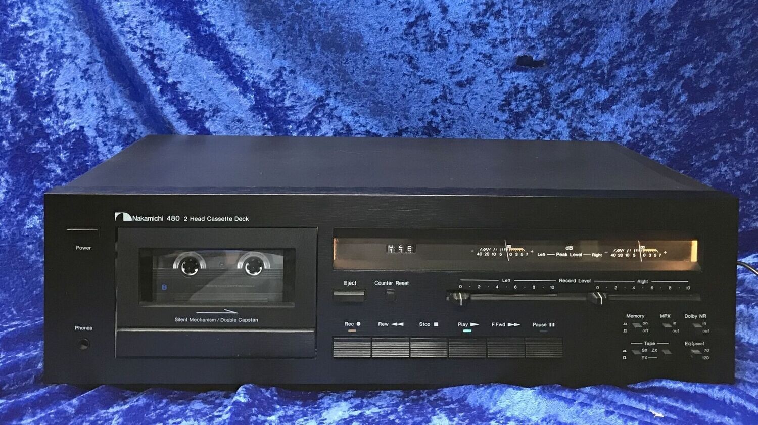 RARE PLATINE K7 Cassette Nakamichi 582 A Réviser Réparer EUR 99,99