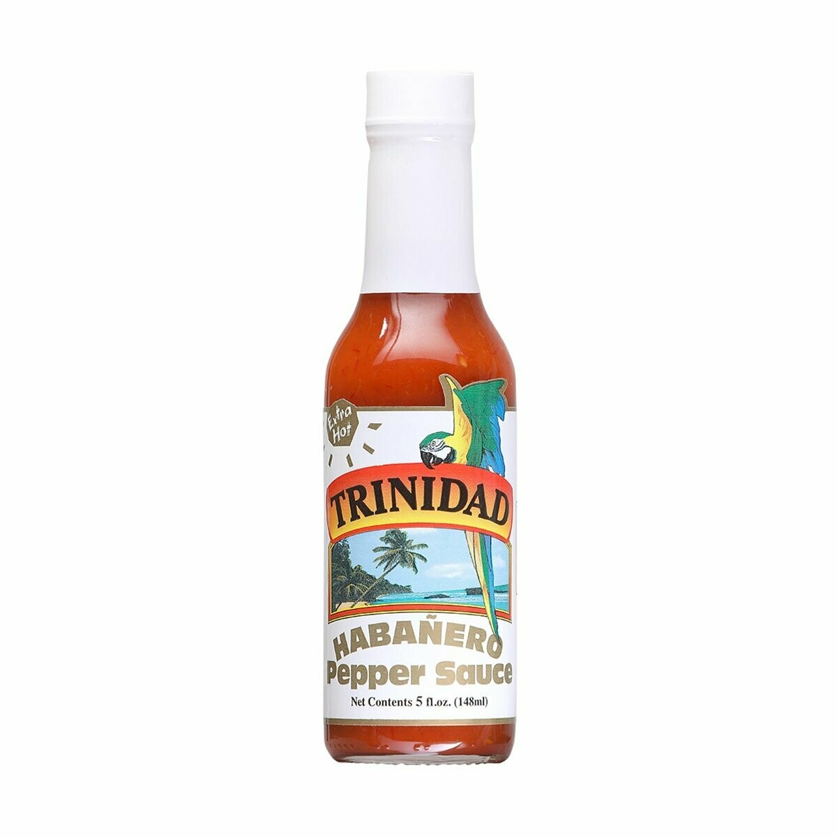 Trinidad Extra Hot Habanero Pepper Sauce 5 oz