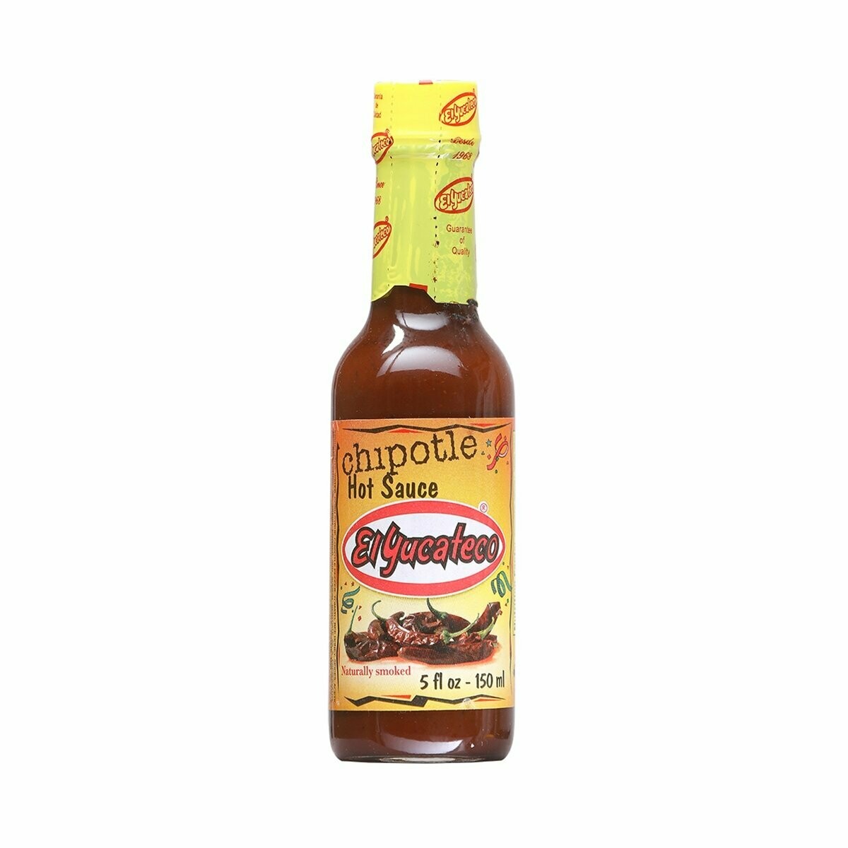 El Yucateco Chipotle Hot Sauce 5 oz