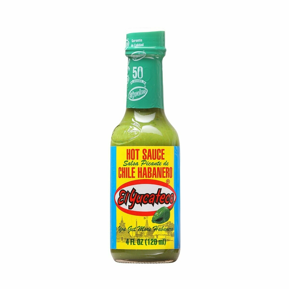 El Yucateco Green Hot Sauce 4 oz.