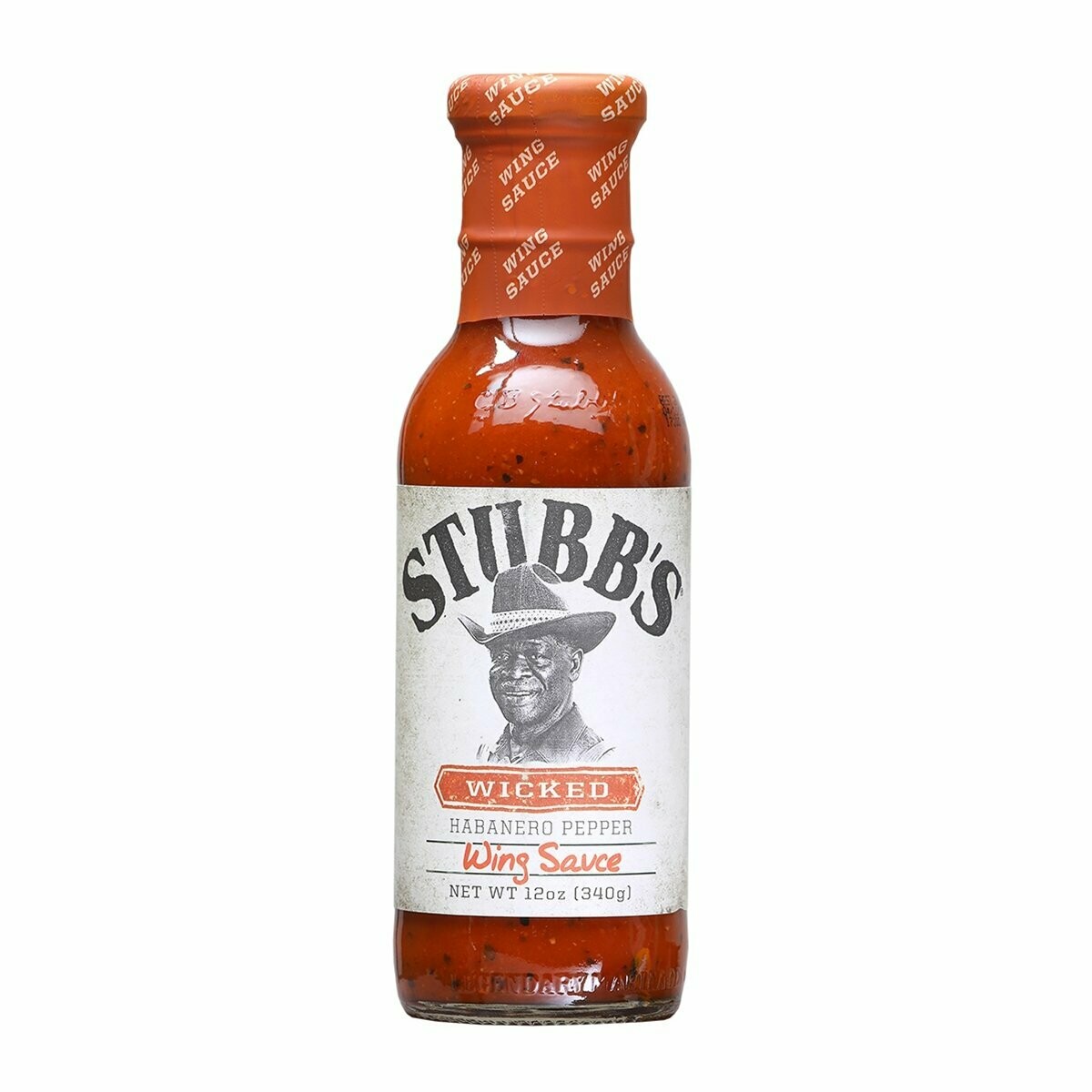 Stubb's Wicked Habanero Pepper Wing Sauce 12 oz