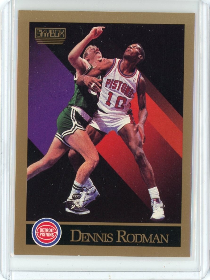 1997091 Skybox Basketball Dennis Rodman Card 91