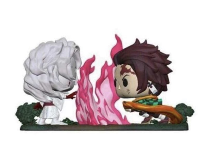 PRE ORDEN Funko Pop Tanjiro vs Rui (Anime Moment)