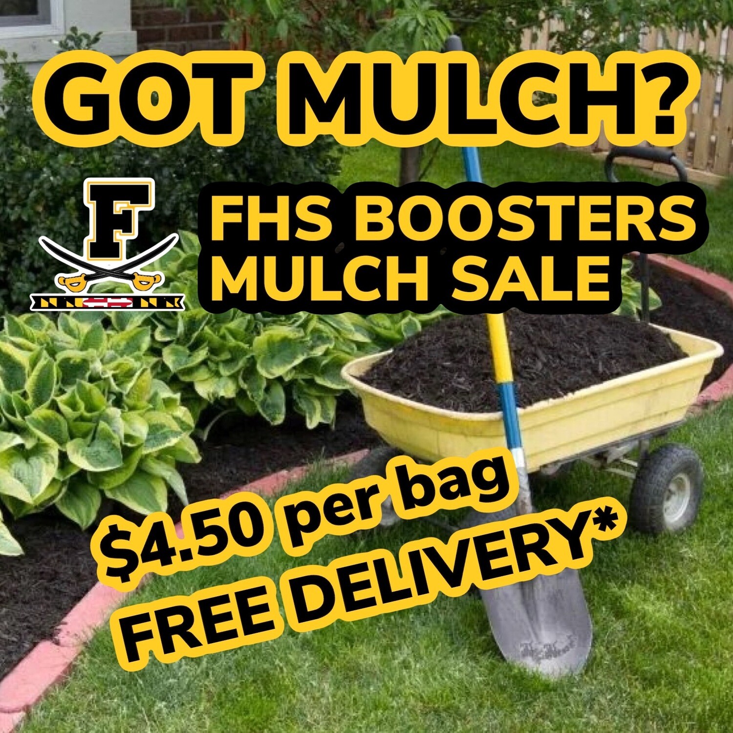 2cubic foot bags doubleshredded hardwood mulch.