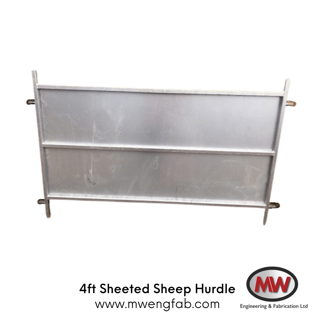 4ft Premium Sheeted Sheep Hurdle