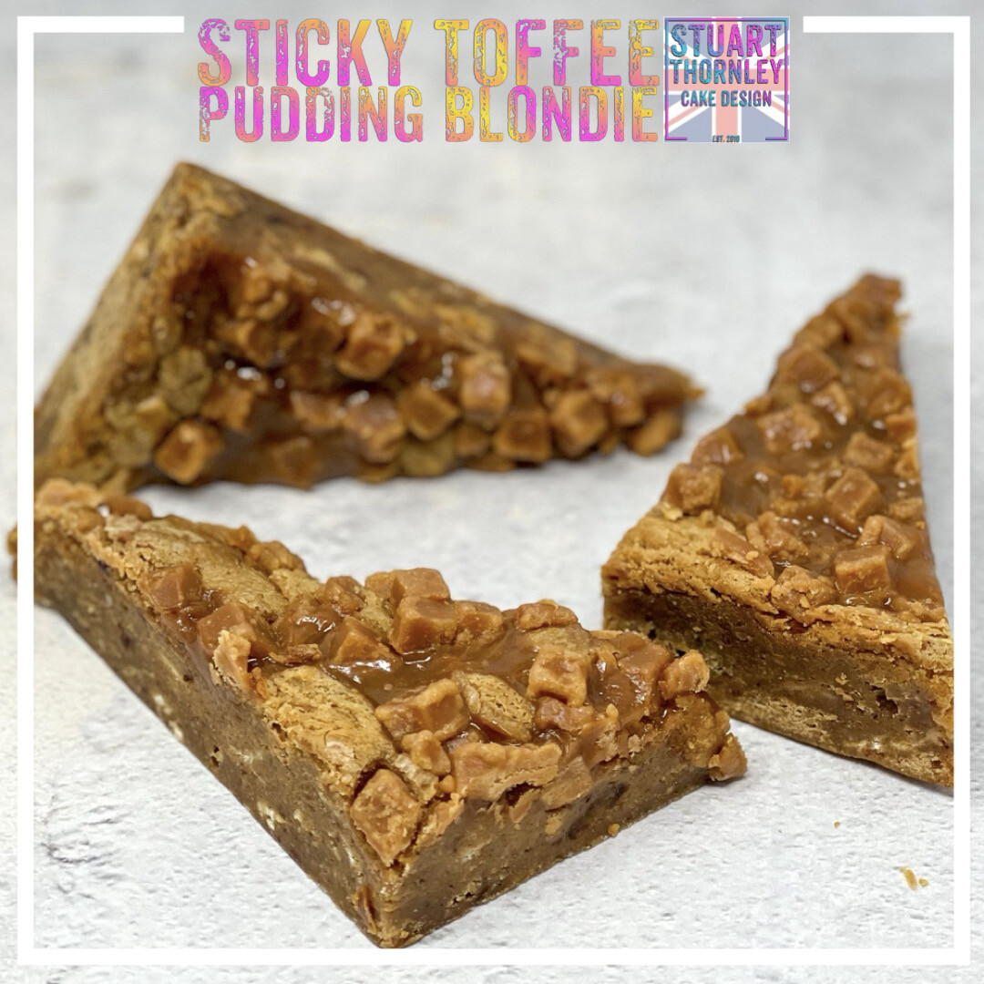 Sticky Toffee Blondie