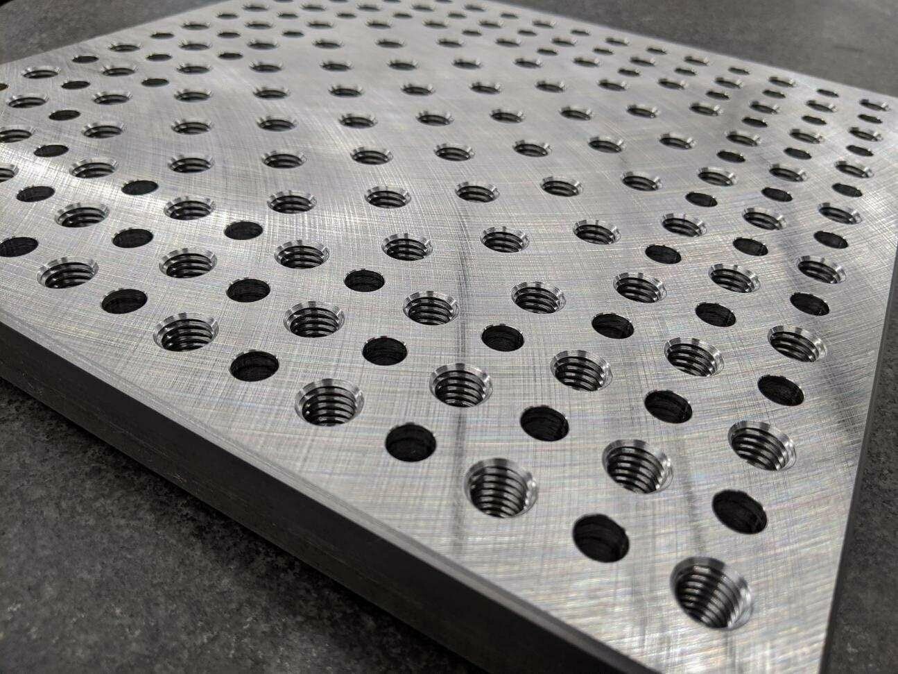 12" X 12" Steel Fixture Plate