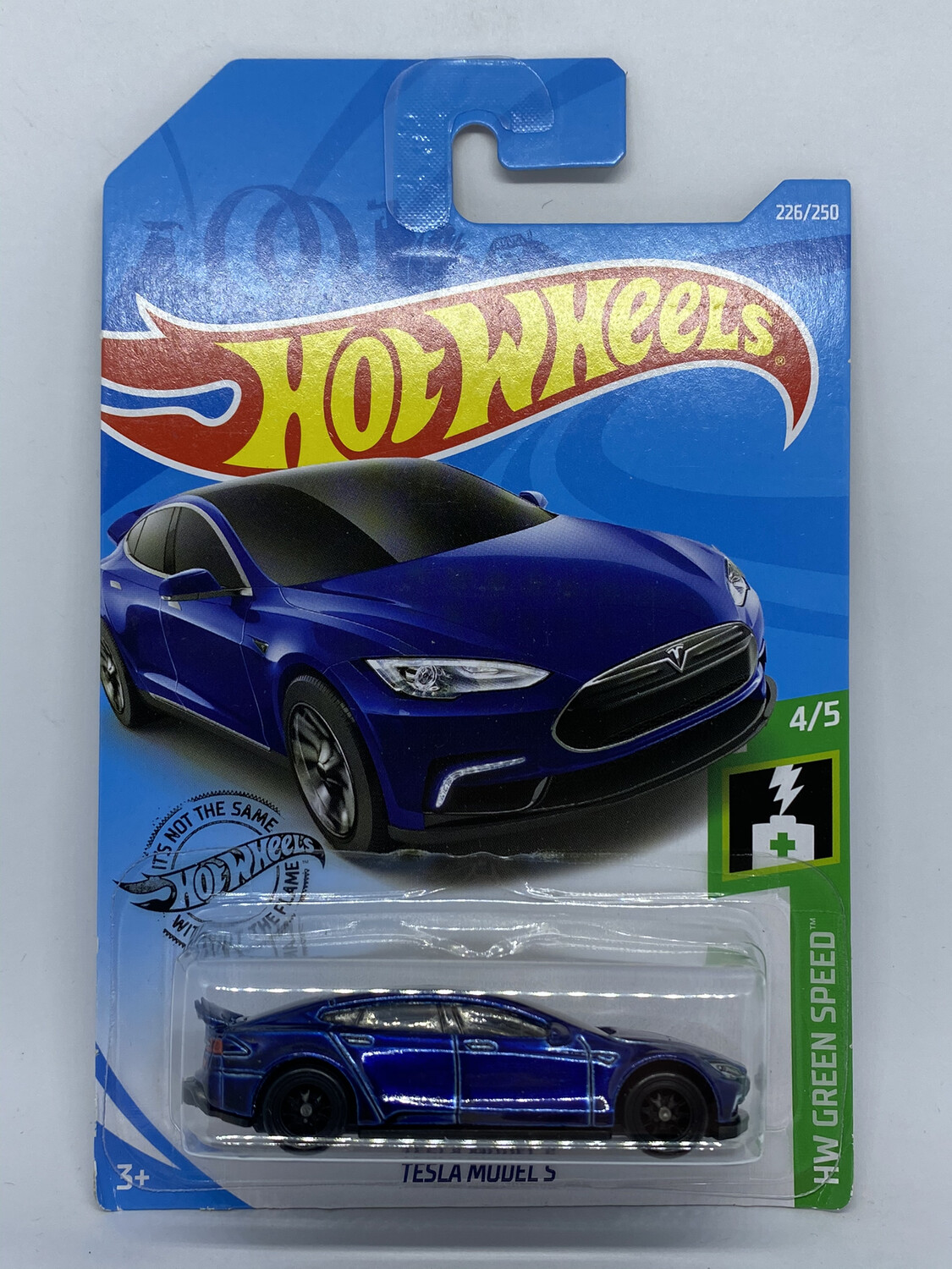Hot Wheels 2020 HW Green Speed Super Treasure Hunt Tesla Model S with