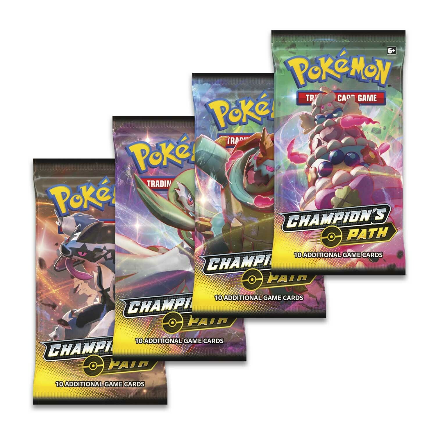 4x Champions Path Booster Packs