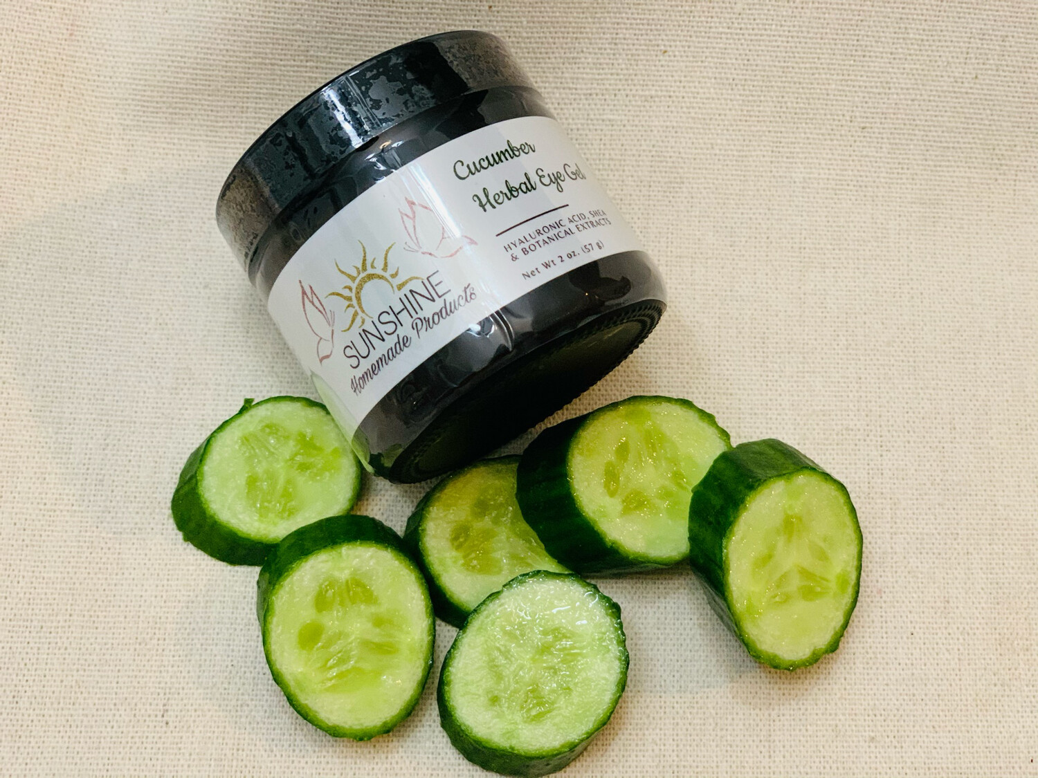Cucumber Herbal Eye Gel Puffiness Treatment