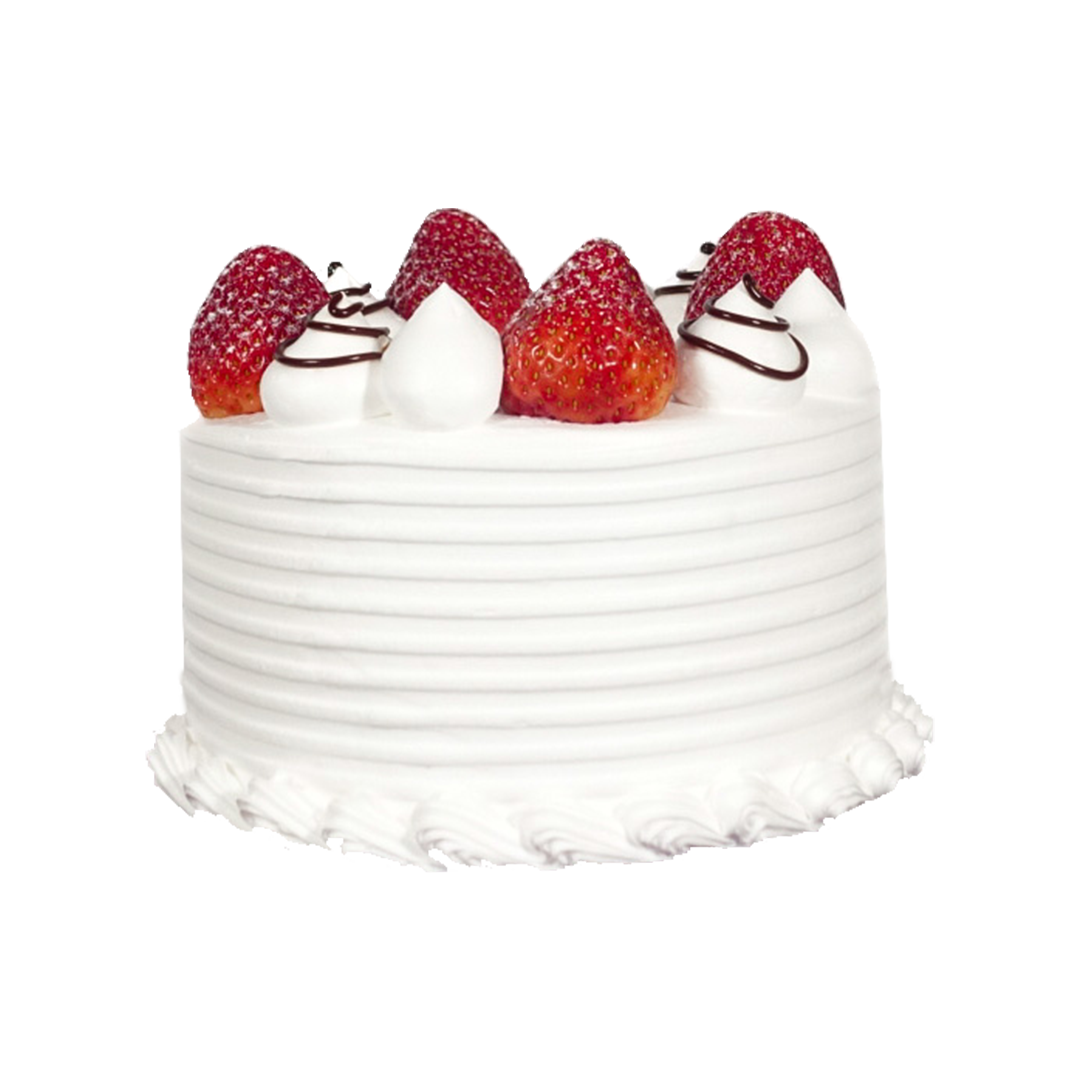 Whip Cream Cake Strawberries Store Diamond Bakery