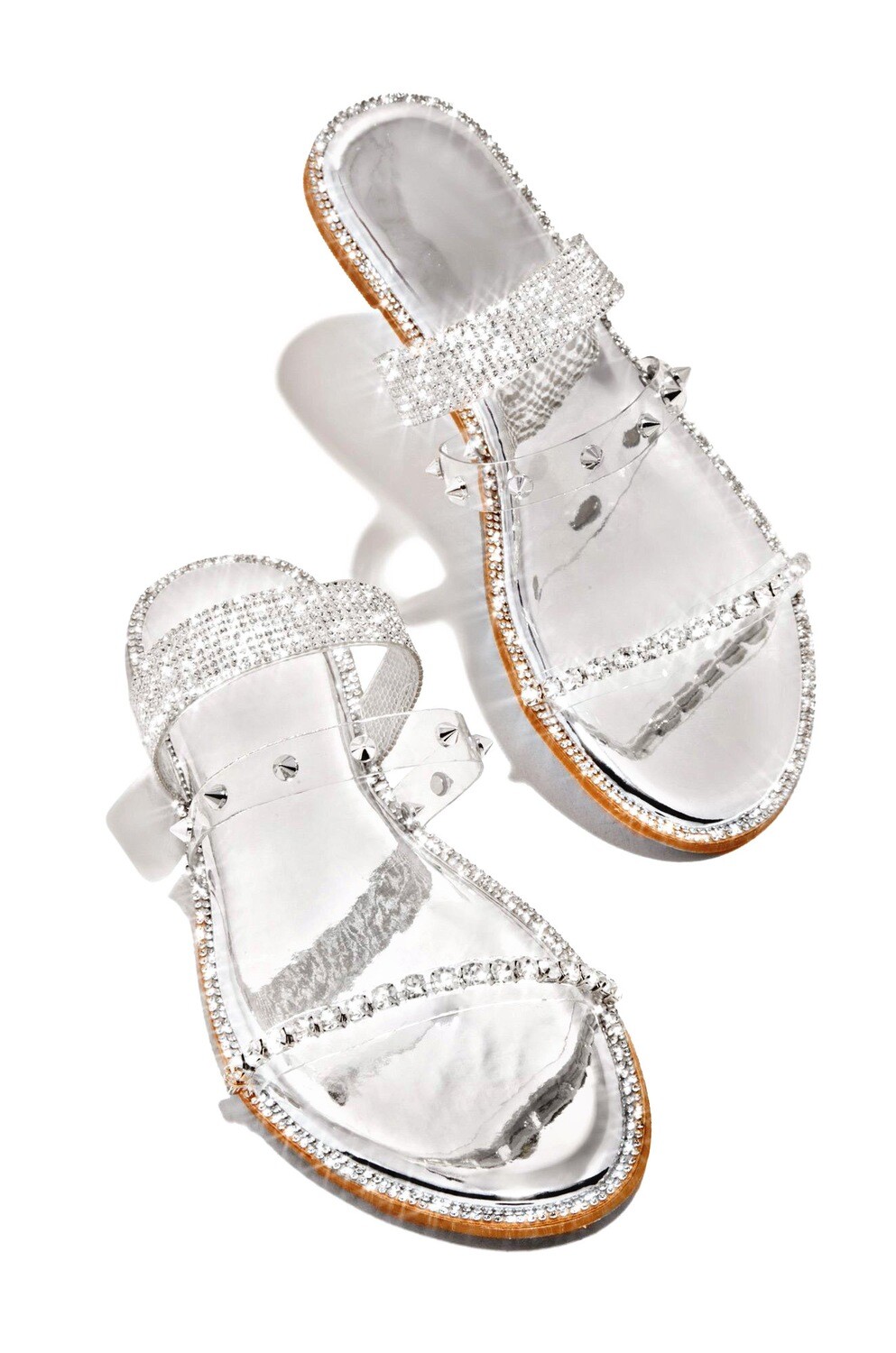 embellished rope sandals