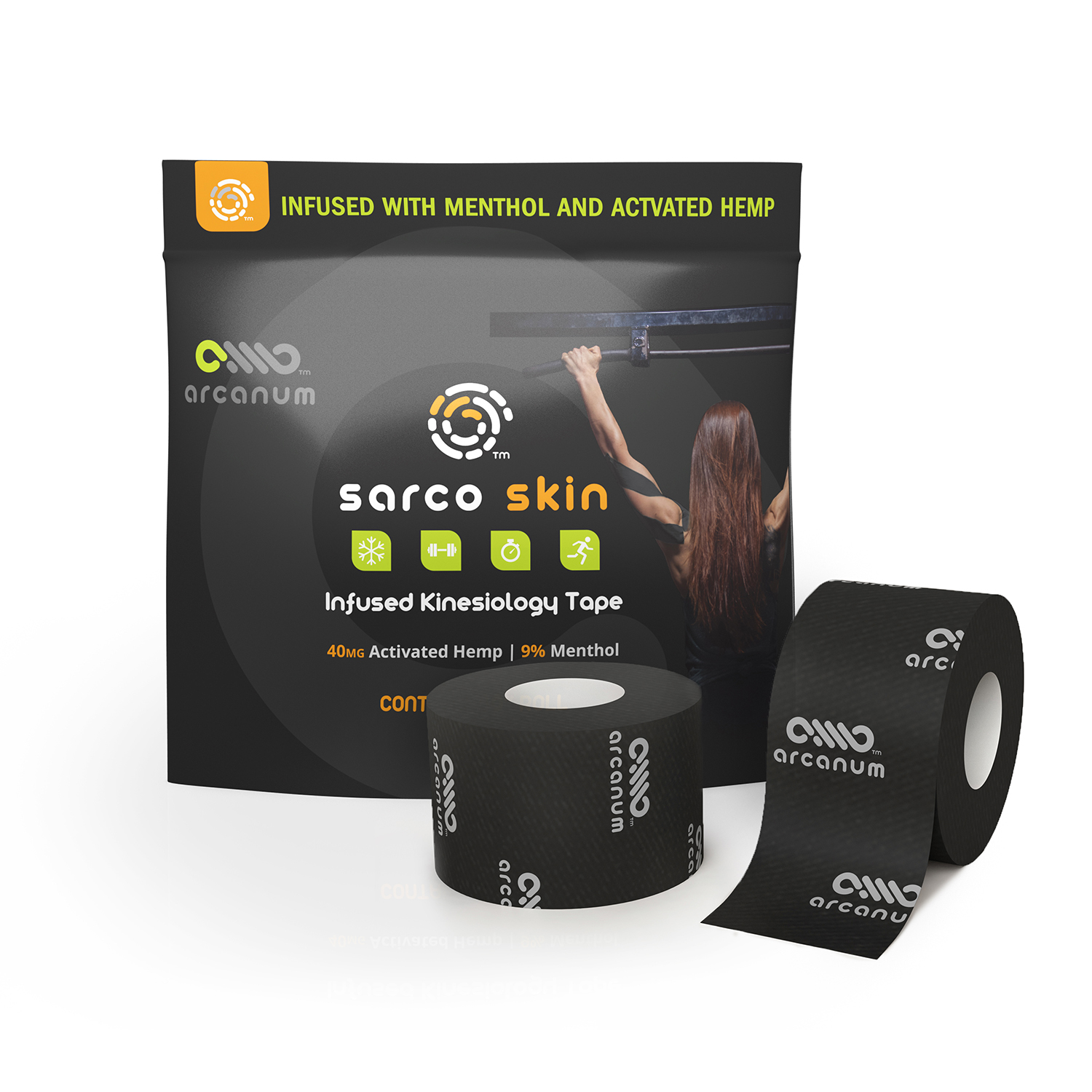 Sarco Skin CBD Kinesiology Tape Arcanum Edge
