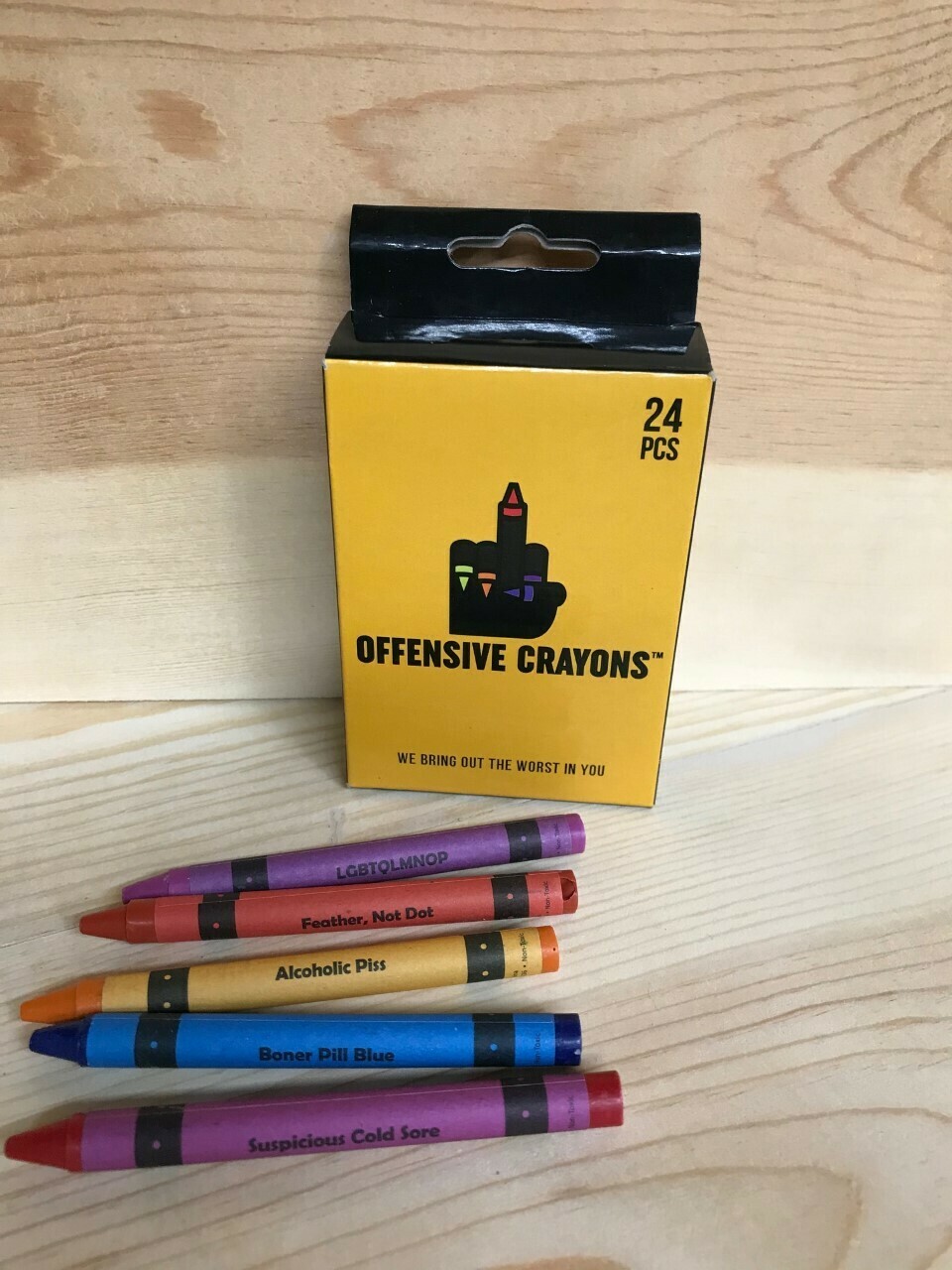 Offensive Crayons