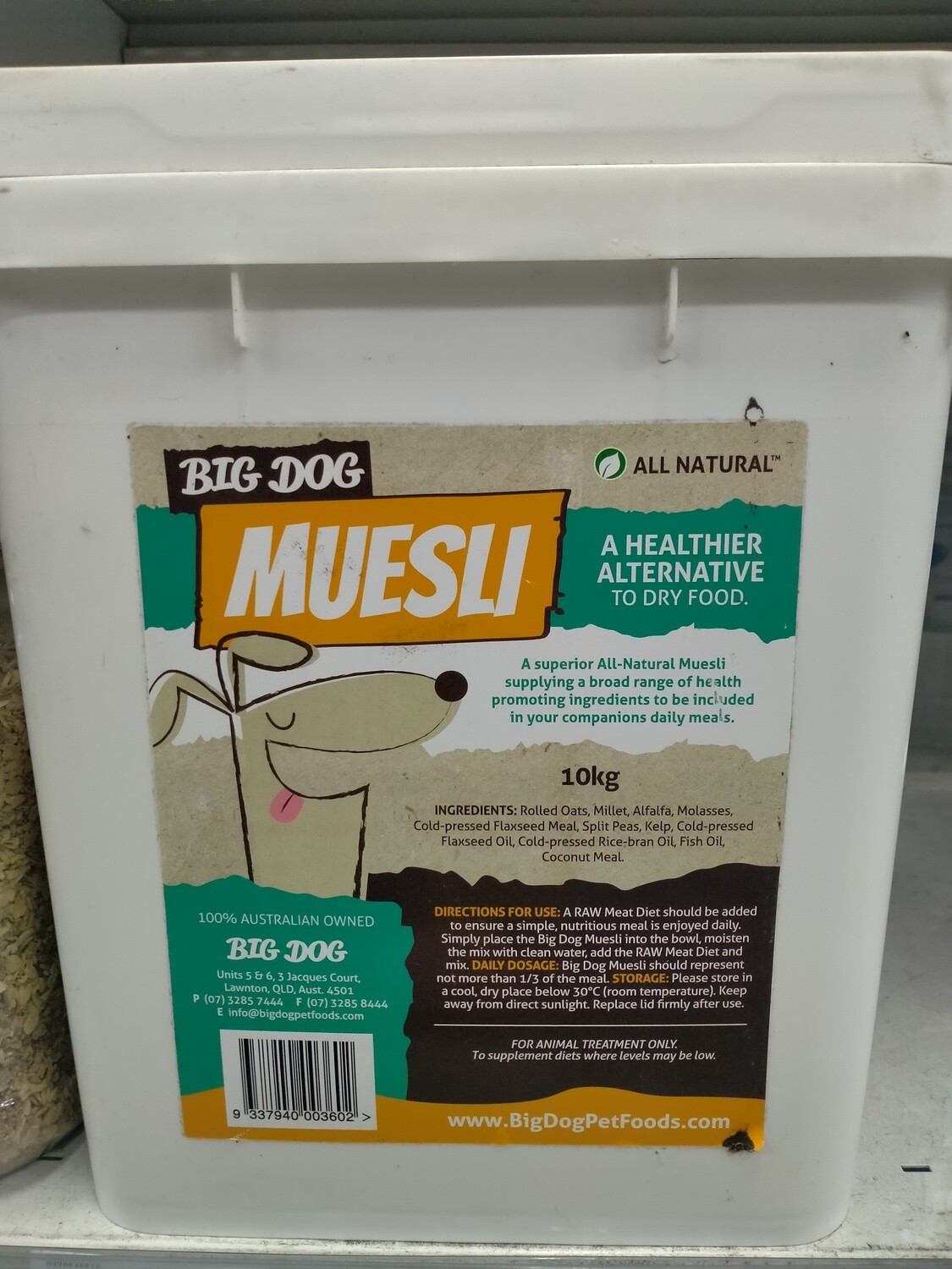 BD Muesli for dogs a Healthy Alternative to dry