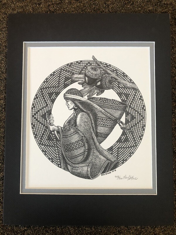 11 x 14 Acorn Woman - Paul Stone