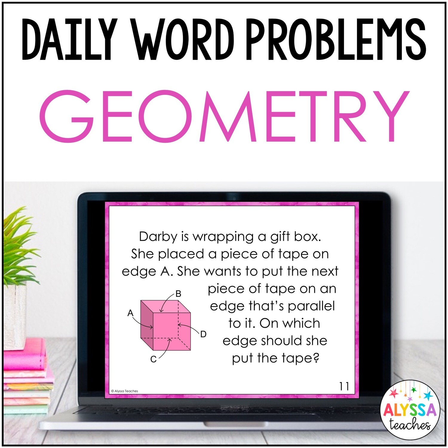 Geometry Word Problems for Daily Math Review