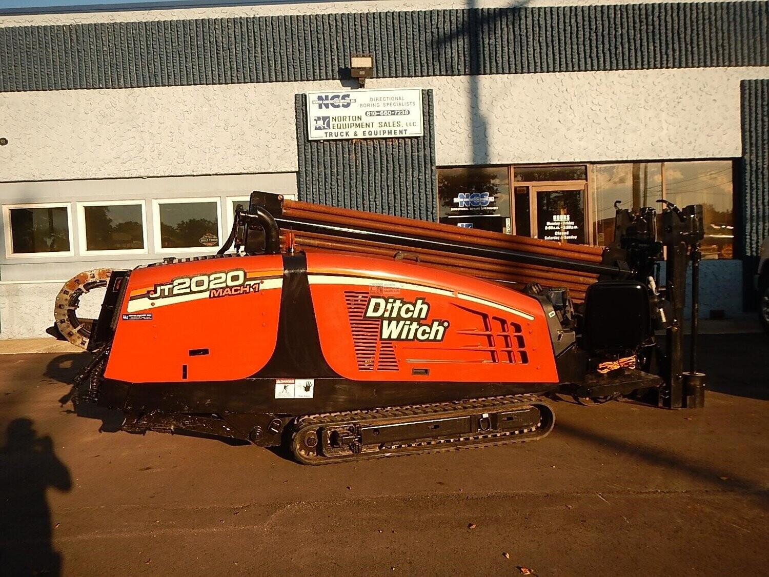 2008 DITCH WITCH JT2020 MACH 1