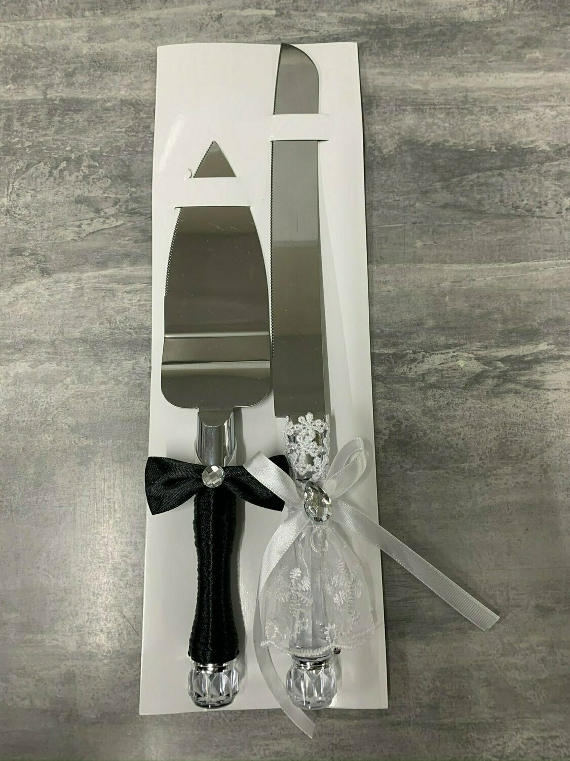 WEDDING CAKE KNIFE SET
